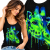 TANK TOP DAMSKI ZWIERZĘTA ŻYRAFA 1